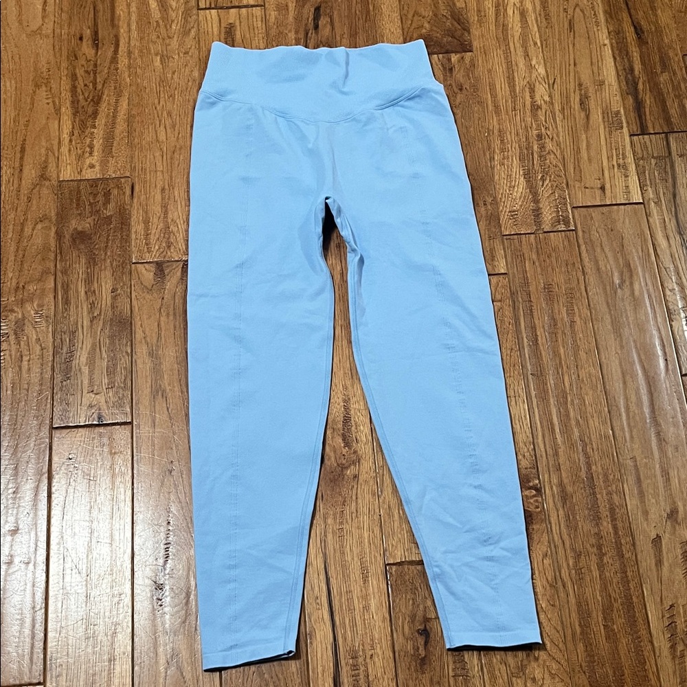 PINK Victoria's Secret Light Blue High-Waist Leggings